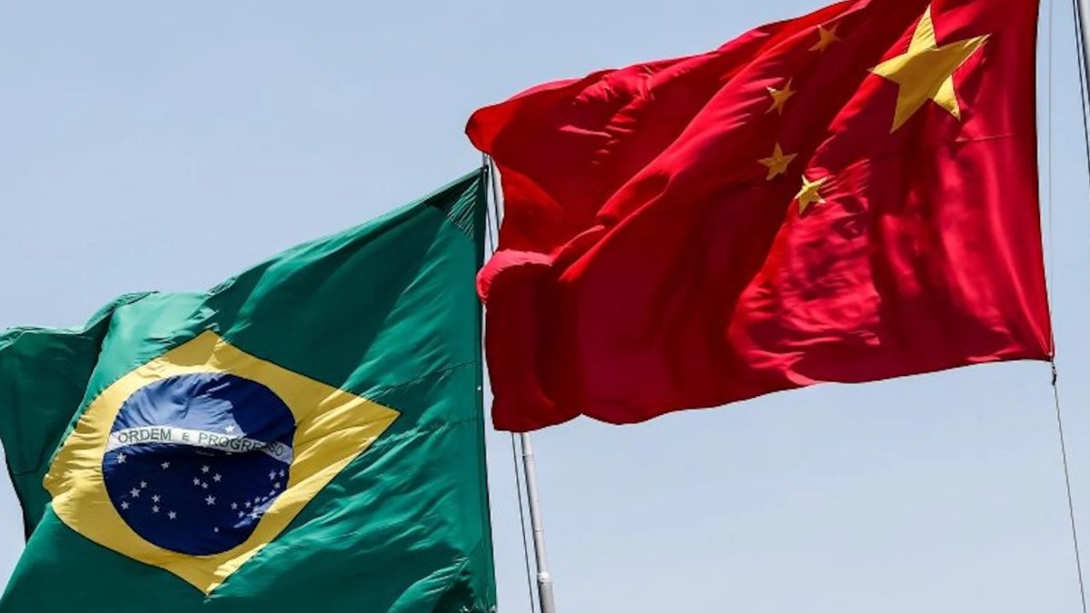 comércio Brasil China
