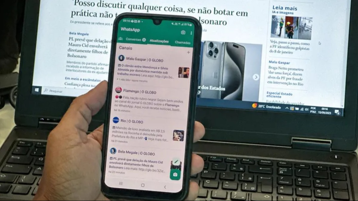Canais WhatsApp