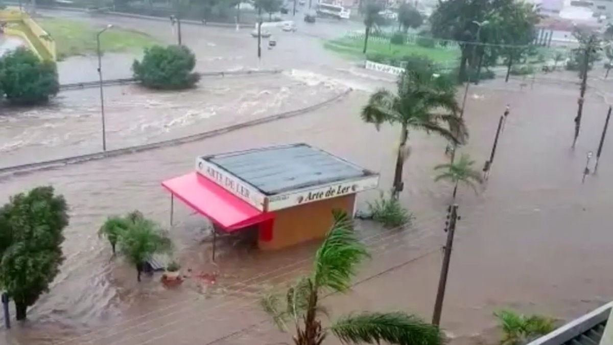pontos de alagamento