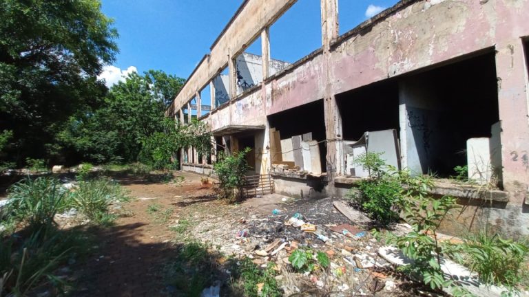 O restauro do prédio da antiga