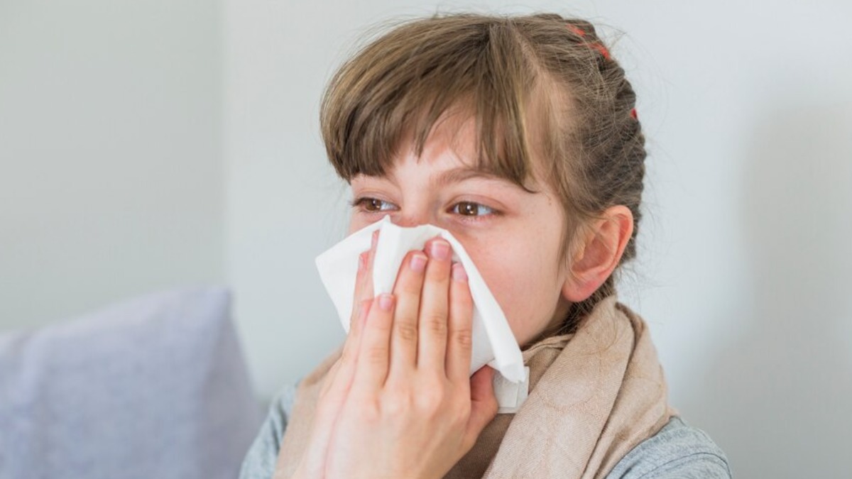 resfriado gripe crianças
