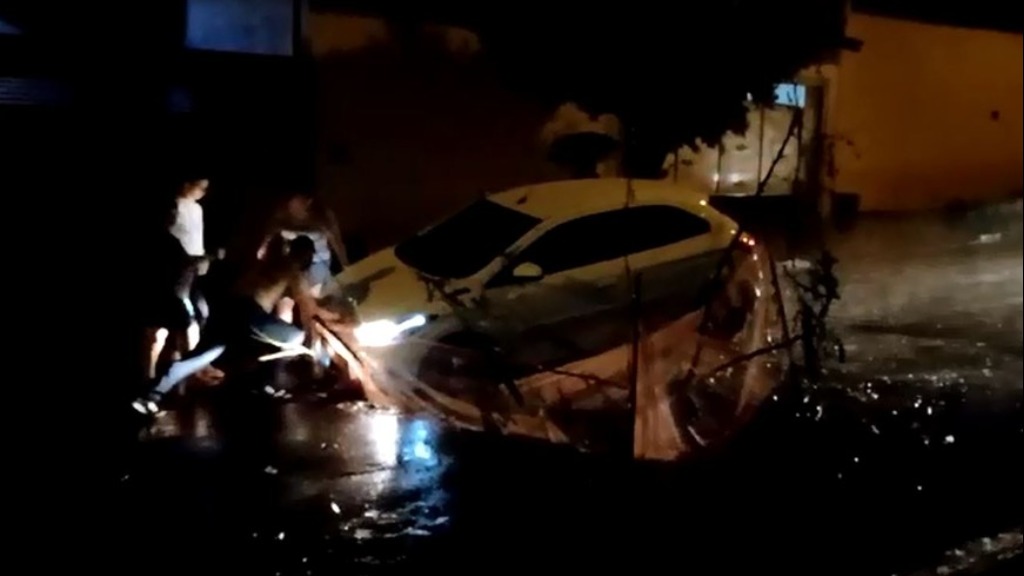 Buraco na rua