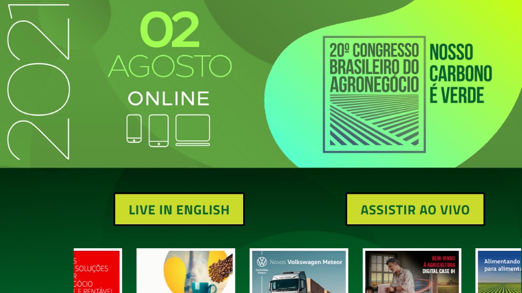 Congresso Brasileiro Agronegócio
