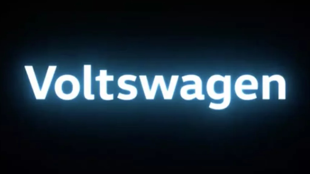 mudança de nome Volkswagen