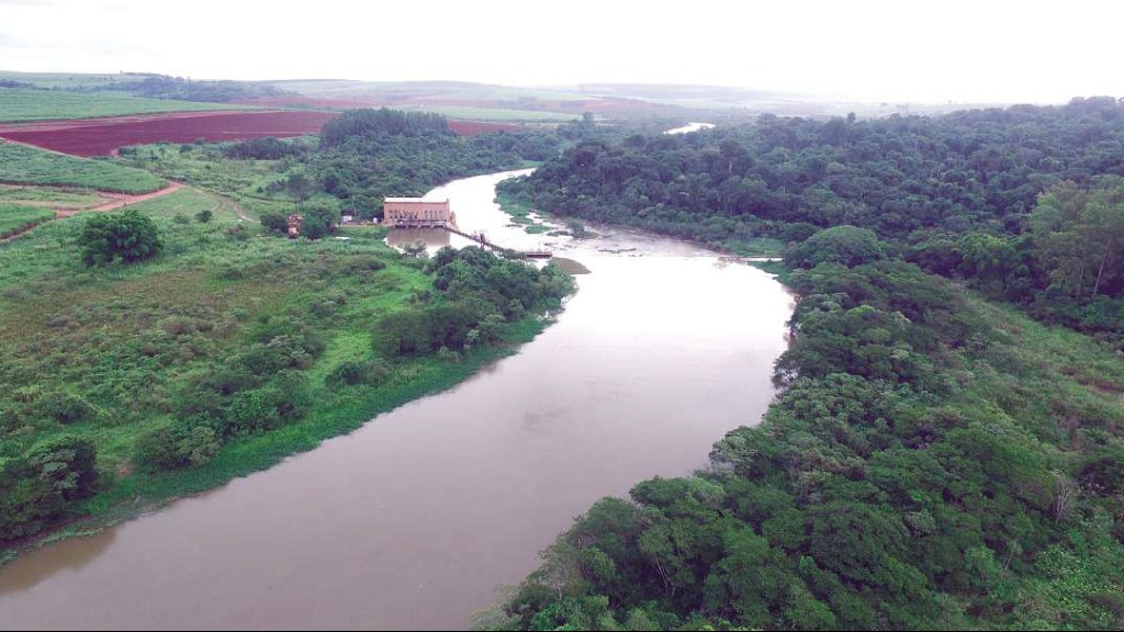 captação de água