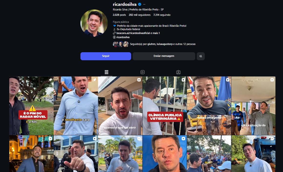 redes sociais
