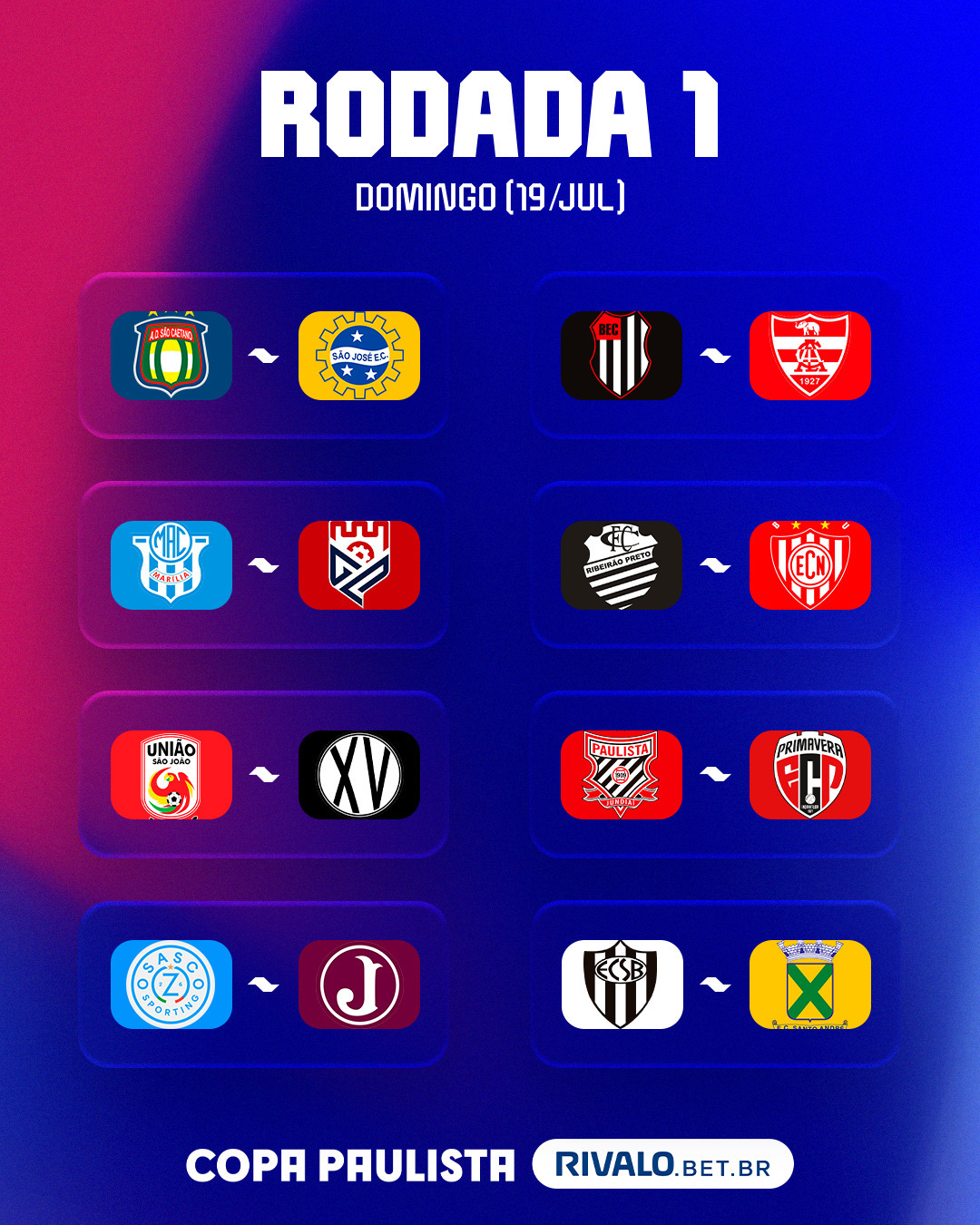 Comercial estreia na Copa Paulista contra o Noroeste em Ribeirão Preto